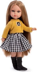 Reālistiska lelle Penelopa ar pilnībā vinila ķermeni 34 cm