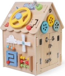 2Kids Toys aktīvā mājiņa ar aktivitātēm – Dabīgs