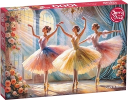 Puzle Trīs baletdejotājas 1000 detaļas CHERRY PAZZI