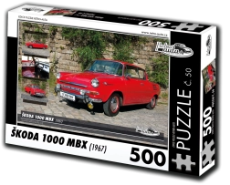Puzle RETRO-AUTA Škoda 1000 MBX, 500 detaļas