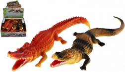 Plastmasas krokodils 28 cm