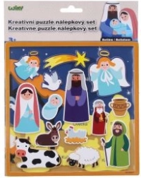 Radošais puzles uzlīmju komplekts “Bētleme”