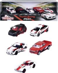 Dāvanu komplekts automobiļiem TOYOTA Racing 5 gab. 1:64