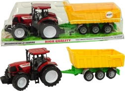 Kids' Tractor with Tipping Trailer 50 cm
