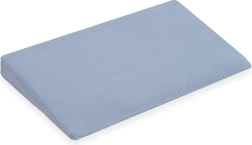 Muslīna pārvalks bērnu spilvenam – ķīlis NEW BABY Standard 59×37 cm, zils