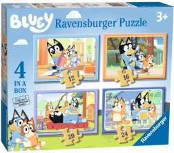 Puzzle 4v1 Bluey no Ravensburger