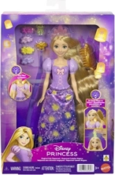 Disney Princess lelle Rapunzele ar mirdzošiem matiem