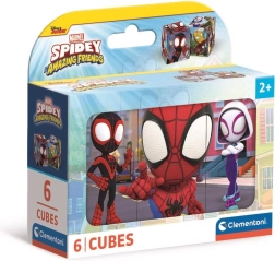 Attēlu kubiņi SPIDEY un viņa lieliskie draugi – 6 kubiņi