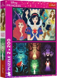 Puzzle 2×200 pieces Disney PRINCESS – Charming Princesses