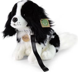 Rappa plush Cavalier dog with leash, 27 cm, ECO-FRIENDLY