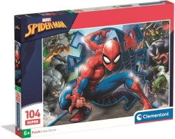 Puzle Spiderman un viņa pasaule 104 detaļas