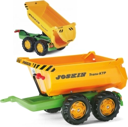 Pašizgāžamā piekabe Joskin Halfpipe pedāļtransportlīdzekļiem Rolly Toys - 1 gab.