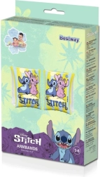 Inflatable swimming armbands DISNEY STITCH 23 × 15 cm for children 3–6 years