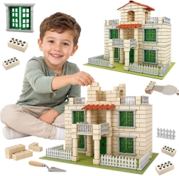 WOOPIE ķieģeļu villas konstruktors, 352 detaļas