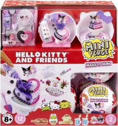 Miniverse Make It Mini Hello Kitty un draugi – 2. sērija radošais mini komplekts