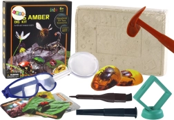 Arheoloģijas komplekts Izrakumu kukaiņi dzintarā