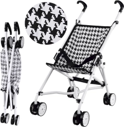 Saliekams leļļu ratiņš ar punktiem – Pepito