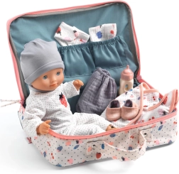 Dāvanu koferītis ar lellīti Vanille DJECO