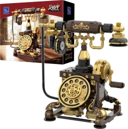 Konstruktoru komplekts PANTASY Retro tālrunis ar kustīgiem piederumiem