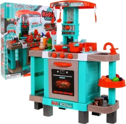 Children's interactive kitchen with accessories