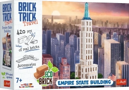 Konstruktors TREFL BRICK TRICK Travel: Empire State Building XL (420 detaļas)