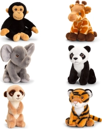 Keeleco collectible wild animals 12 cm – 6 types