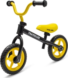 Bērnu skrejritenis (balansa ritenis) BABY MIX Traveller melns