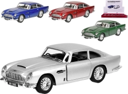 KINSMART Aston Martin DB5 1:38 metāla automašīnas modelis ar atpakaļvilkšanas mehānismu