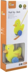 Wooden Push Toy Duckling Viga