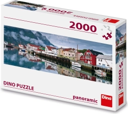 Puсle zvejnieku ciemats - 2000 gabaliņi, panorāmas