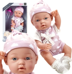 Woopie Royal mīlīgs mazulītis rozā apģērbā 36 cm