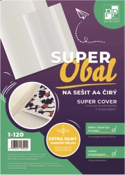 Super vāks kladēm caurspīdīgs A4