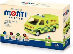 Monti System salikšanas komplekts Ambulance Renault Trafic modelis 1:35