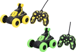 RC auto ar tālvadību 12 cm ar gaismas efektiem
