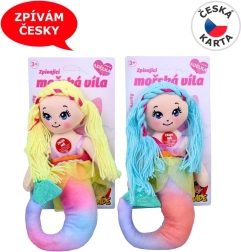 Tekstila lelle nāriņa ar skaņu 38 cm