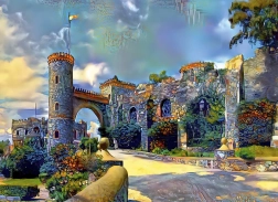 Puzle Castillo de Santa Cecilia, Gvanahuato, Meksika – 1000 gabali