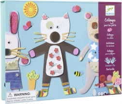 Djeco Pirmā Kolāža Kaķītis un Lācītis