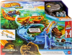 Hot Wheels RacerVerse Jurassic World jūras dinozauru pakaļdzīšanās