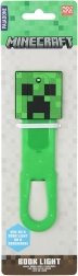 Minecraft grāmatu lampiņa un grāmatzīme Creeper