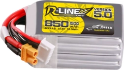 Tattu r-line v5 850 mah 4s 150c xt30u-f lipo akumulators