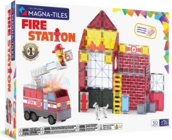 Magna-Tiles Magnetic Building Set Fire Station (50 pieces)