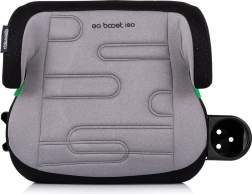 Chipolino automašīnas sēdeklīša paaugstinājums Go Boost i-Size ar ISOFIX 125–150 cm, platinum
