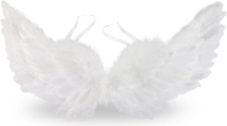 Eņģeļu spārni ar spalvām 50 cm