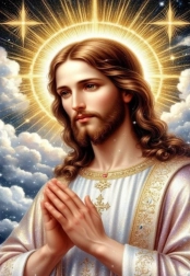 Dimanta gleznošana Lūgšana 30 × 40 cm