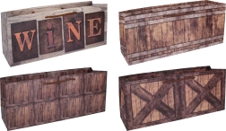 Dāvanu maisiņš pudelei M 15,5 × 37 × 10 cm – lietošanai visu gadu