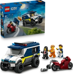 Lego City policijas furgons ieslodzīto pārvadāšanai