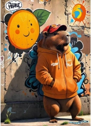 PUZZLE CHERRY PAZZI Don't Worry, Be Cappy, 500 detaļas