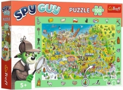 Vērīguma puzle Spy Guy – Polija, 100 detaļas