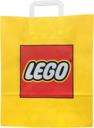 Lego reklāmas papīra dāvanu maisiņš dzeltens 34 × 35 cm – 1 gab.