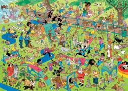 Puzzle Jan van Haasteren Suņu parks 1000 gabalu